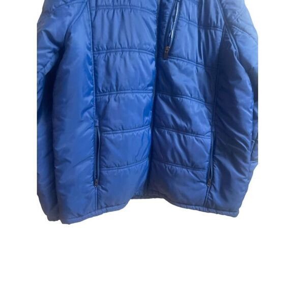 Red Head Mens Blue Raglan Sleeve Full Zip Quilted Puffer Jacket Size XL - Picture 7 of 11